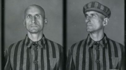 Franz Langecker, więzień z par. 175, nr 20153, Źródło: APMA-B, zdjęcie obozowe nr 020153/https://lekcja.auschwitz.org/paragraf_175_pl/