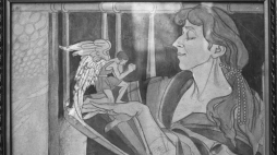 Maria Pawlikowska-Jasnorzewska, "Autoportret", ok. 1930. Fot. PAP/Reprodukcja Jakub Grelowski