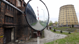 Elektrociepłowni Zabrze. Fot. PAP/Andrzej Grygiel