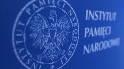 Logo Instytutu Pamięci Narodowej, fot. PAP/Rafał Guz