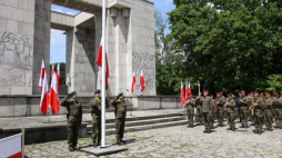 Obchody Narodowego Dnia Powstań Śląskich na Górze św. Anny, fot. PAP/Krzysztof Świderski