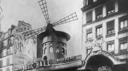 Kabaret Moulin Rouge w Paryżu, 1925 r. NAC