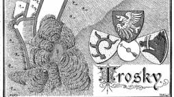 Plan zamku Trosky z roku 1895 r. /Źródło: cs.wikipedia