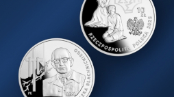 Moneta o nominale 10 zł jest wykonana ze srebra o próbie 999. Fot. NBP