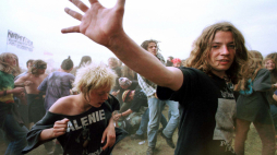 IV Przystanek Woodstock w 1998 r. Fot. PAP/Adam Hawałej