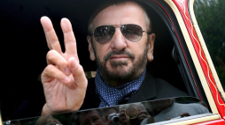 Ringo Starr w 2008 r. Fot. EPA/ANDY RAIN