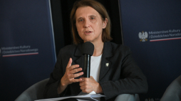 Minister kultury i dziedzictwa narodowego Hanna Wróblewska. Fot. PAP/Marcin Obara