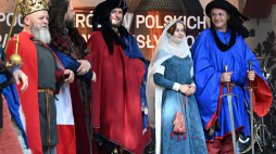 Ogłoszenie wyników plebiscytu Muzeum Historii Polski na najlepszego króla Polski. Fot. PAP/Radek Pietruszka