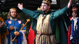 Ogłoszenie wyników plebiscytu Muzeum Historii Polski na najlepszego króla Polski. Fot. PAP/Radek Pietruszka