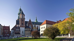 Widok na Katedrę, Zamek Królewski na Wawelu, PAP/Jerzy Ochoński