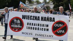 Marsz Pamięci podczas Narodowego Dnia Pamięci Ofiar Ludobójstwa dokonanego przez ukraińskich nacjonalistów na obywatelach II RP. Fot. PAP/Leszek Szymański