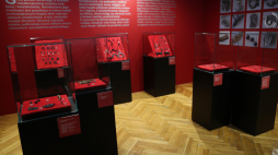 Wystawa w Muzeum Archeologicznym w Łodzi. Fot. PAP/Roman Zawistowski