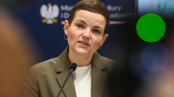 Marta Cienkowska, ministra kultury i dziedzictwa narodowego. Fot. PAP/Piotr Nowa
