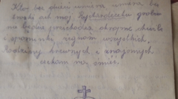  List skazanego na śmierć członka ruchu. Fot. Krzysztof Neścior, Muzeum 4. Pułku Strzelców Podhalańskich