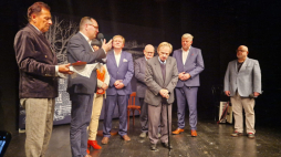 Medal Gloria Artis dla Alojzego Lyski. Fot. Śląski Urząd Wojewódzki