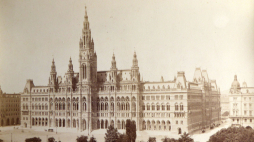 Wiedeński ratusz, 1885 r. /Źródło: en.wikipedia
