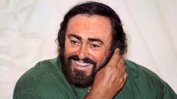 Luciano Pavarotti (w 1995 r.). Fot PAP/Afa Pix/Zenon Żyburtowicz