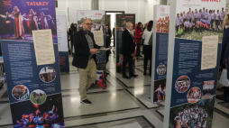 Wystawa w Sejmie poświęcona mniejszościom narodowym. Fot. PAP/Tomasz Gzell