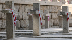 Polski Cmentarz Wojenny pod Monte Cassino. Fot. PAP/Albert Zawada