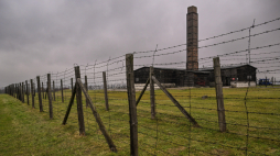 Państwowe Muzeum na Majdanku w Lublinie. 3 listopada 1943 r. Niemcy rozstrzelali w obozie koncentracyjnym na Majdanku ponad 18 tys. Żydów. Była to największa egzekucja w historii wszystkich niemieckich obozów koncentracyjnych. Fot. PAP/Wojtek Jargiło