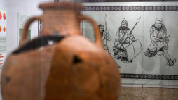 Otwarcie wystawy „Grodzisko w Chotyńcu. Zachodnia Brama Scytii” w Muzeum Narodowego Ziemi Przemyskiej. Fot. PAP/Darek Delmanowicz