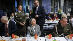 Wigilia powstańcza w Muzeum Powstania Warszawskiego. Fot. PAP/Rafał Guz