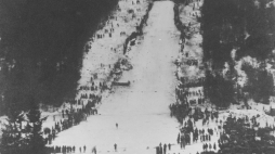 Skocznia narciarska Wielka Krokiew w Zakopanem, 1924 r./NAC