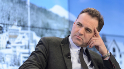 Niall Ferguson. Fot. PAP/EPA/Laurent Gillieron