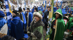 Orszak Trzech Króli w Warszawie. Fot. PAP/Marcin Obara