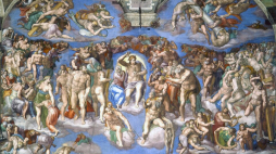 Sąd Ostateczny (fresk Michała Anioła). Fot. wikipedia