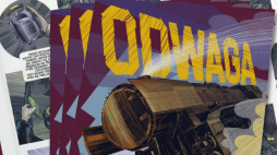 Komiks „Odwaga"  o bohaterskich kolejarzach, straconych przez Niemców w Karsznicach. Fot. domena publiczna