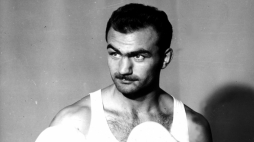 Marian Kasprzyk, pięściarz, 1965 r. Fot. PAP/CAF - Janusz Uklejewski