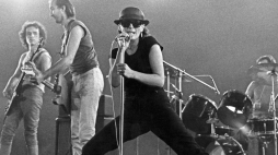 Zespół Maanam w 1983 r. na planie filmu dokumentalnego Czuję się świetnie. Fot. PAP/Afa Pixx/Krzysztof Wellman