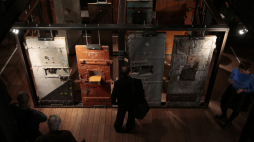 Fragment ekspozycji w moskiewskim Muzeum Gułagu w 2015 r. Fot. PAP/EPA/Maxim Shipenkov