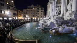 Fontanna di Trevi w Rzymie, fot. PAP/EPA/ANSA/Angelo Carconi
