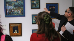 Przedpremierowy pokaz wystawy "Formy obecności. Sztuka Łemków/Rusinów Karpackich" w Państwowym Muzeum Etnograficznym w Warszawie. Fot. PAP/Rafał Guz