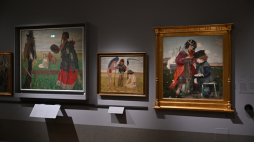 Fragment wystawy „Młodopolska Grupa Pięciu. Zapomniani buntownicy”. Fot. PAP/Art Service