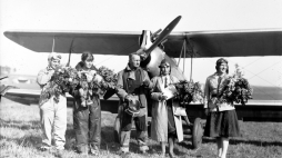 Wystawa „Dziewczyny z chmur – 95. rocznica I Rajdu Lotniczek dookoła Polski”. Fot. Muzeum Lotnictwa Polskiego