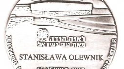 Medal Sprawiedliwy Wśród Narodów Świata dla Stanisławy Olewnik. Fot. Bohdan Piętka