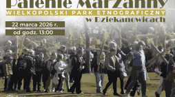 Palenie Marzanny przy Muzeum na Lednicy. Fot. materiały prasowe Muzeum Pierwszych Piastów na Lednicy