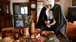 W skansenie etnograf opowie o dawnych zwyczajach wielkanocnych na Warmii i Mazurach. Fot. Muzeum Budownictwa Ludowego w Olsztynku