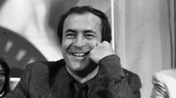 Bernardo Bertolucci na Międzynarodowym Festiwalu Filmowym w Cannes, 1981 r. PAP/Jerzy Kośnik