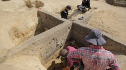 Prace archeologiczne na terenie dawnej Puszczy Galindzkiej. Fot. PAP/Tomasz Waszczuk