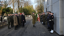 Szef MON Władysław Kosiniak-Kamysz podczas obchodów Narodowego Dnia Pamięci Żołnierzy Wyklętych. Fot. PAP/Radek Pietruszka