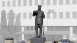 Projekt pomnika gen. Tadeusza Jordana-Rozwadowskiego autorstwa Zbigniewa Mikielewicza. Fot. Facebook/Sztab Generalny WP