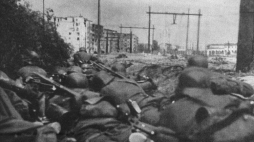 Żołnierze niemieccy podczas walk na Ochocie 8 września 1939 r. Fot. wikipedia