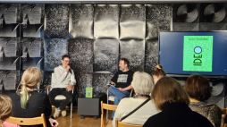 Promocja komiksu o języki esperanto i jego twórcy Ludwiku Zamenhofie - „Ideo” Jacka Świdzińskiego. Fot. Białostocki Ośrodek Kultury/Centrum im. Ludwika Zamenhofa