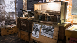 Ekspozycja jednego z beneficjentów programu. Fot. Stowarzyszenie Historyczno-Eksploracyjne „Bojowe Schrony Proszowice”
