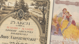 Certyfikaty akcyjne.  Fot. Stowarzyszenie Papierników Polskich