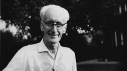 Malarz, pisarz Józef Czapski. Fot. PAP/reprodukcja Andrzej Rybczyński